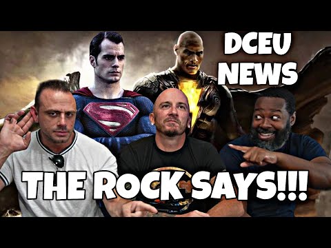 OUT WITH THE OLD....!!!! The Rock Interview Clips On Future State Of DCEU DISCUSSION/REACTION!!!