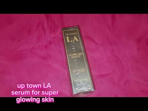 Up Town LA 4in1 glowing serum review...🦋👌