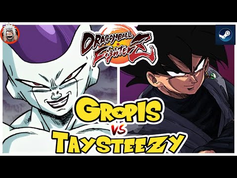 DBFZ Gropis vs TaySteezy (Baby2, Cell,  Frieza) vs (Hit, GokuUI, Black) 1.38