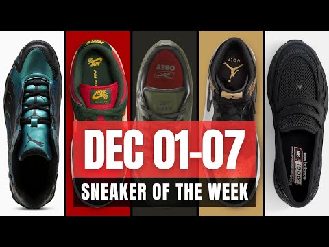 SNEAKER DROPS This Week 🔥 DECEMBER 01-07