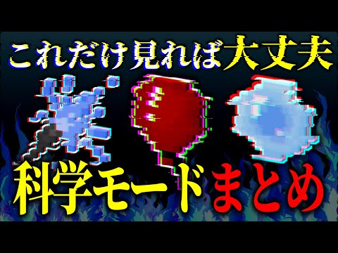 【完全版】これだけ見ればOK、科学モードショート総集編！！【裏技,小技,豆知識,統合版,ゆっくり実況】【Education Edition】【科学モード、化学モード】