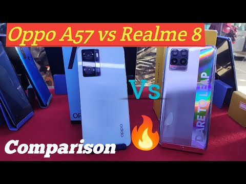 OPPO A57 V,S REALME 8 🔥🔥📱📱😉💯💯 || COMPARISON OF CAMERA 📷📷 #techmobile #trending #viral #comparison