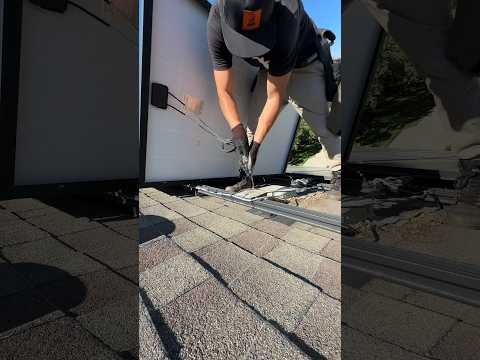 Solar panel removal