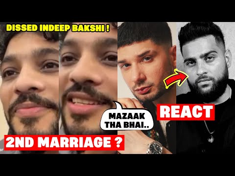 RAFTAAR REACTED ON HIS 2ND MARRIAGE THING🥵❗DISSED INDEEP BAKSHI & YOYO IN HDV2 | KRSNA ON KARAN AUJL