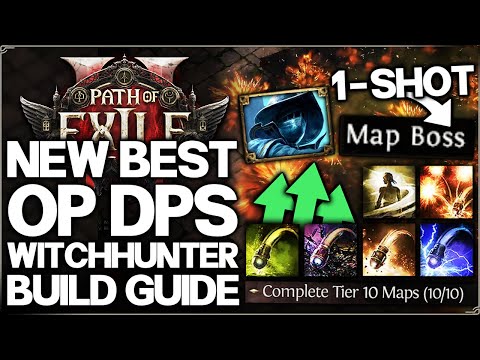 Path of Exile 2 - New Best OP Witchhunter Build Guide - INFINITE Global 1 Shot Combo = Easy Endgame!