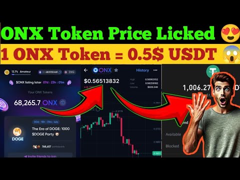 "ONUS Exchange ONX Airdrop | ONX Token Price Prediction | Earn With Abhi"