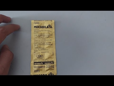 Mecodila sl tablets use in hindi// vitamin B12 tablets