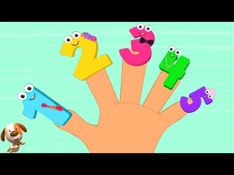 Number Finger Family - Learning Song & Nursery Rhymes for Kids