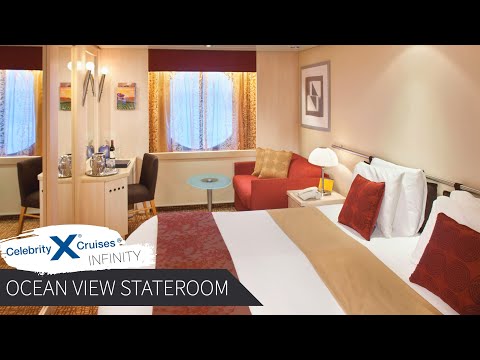 Celebrity Infinity | Ocean View Stateroom | Full Walkthrough Tour & Review | 4K