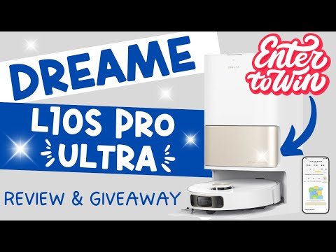 Is this the BEST Robot Vacuum?!! 🥳 I'm giving one away! Dreame L10S Pro Ultra Review & GIVEAWAY!