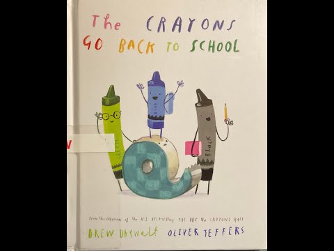 The crayons go to school