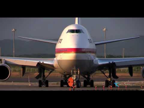 【飛行機記録映像】千歳基地から最後の離陸!! 747政府専用機2号機がアメリカへ向け出発!!