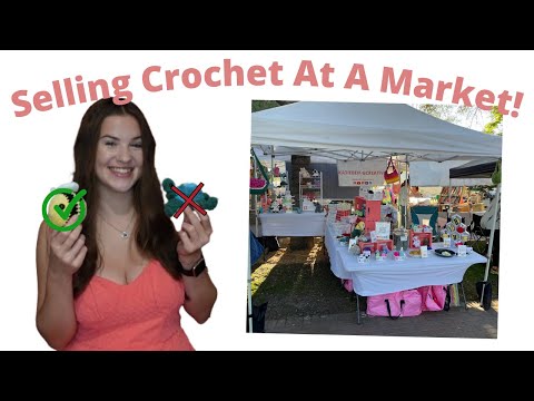 Selling Crochet Amigurumi At A Pop-Up Market: Vlog, Best Sellers, How Much I Made, & More!