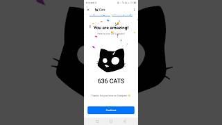 🐱 Free cat's Token For telegram User / New Telegram airdrop Bot Airdrop cat's house