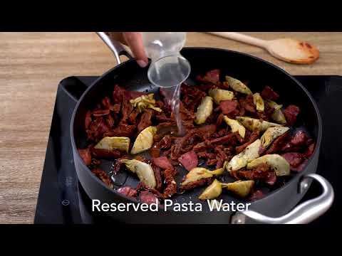 Amore Mediterranean Pasta with Sausage Vegetables