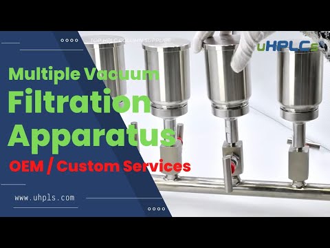 Multiple Vacuum Filtration Apparatus for HPLC