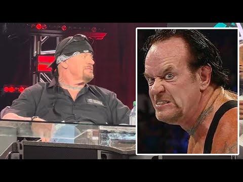 The Undertaker on Bray Wyatt as a Kid Kicking Him (WWE WrestleMania 40)