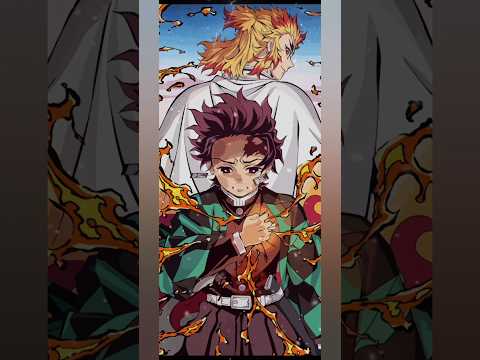 TANJIRO & RENGOKU #shorts #shortsfeed #trending #kny #fyp #foryou #viralvideo #demonslayer #anime