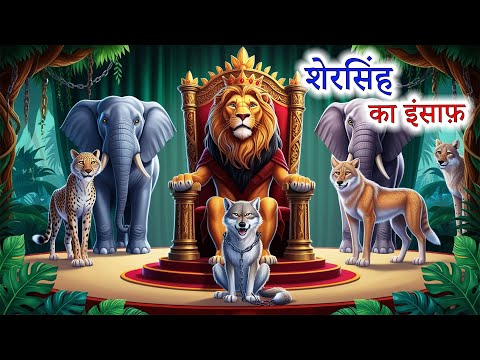 शेरसिंह का इंसाफ़ | SHERSINGH KA INSAAF | SHER KI KAHANI | JUNGLE KI KAHANI | HINDI KAHANIYA | HINDI