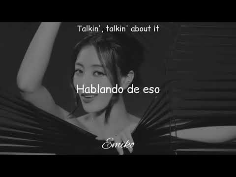 Talkin' about it - Jihyo (Twice) feat. 24kGoldn [Sub español, Lyrics]