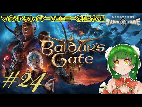 #24【Baldur's Gate 3】🎲も～～～さすがに追いかけ疲れた！そろそろ勝負決めようや！【さをとめ乱米】