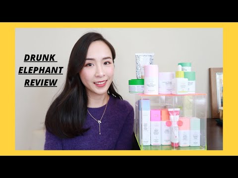 🐘醉象全线护肤产品测评+使用心得|Drunk Elephant Product Review