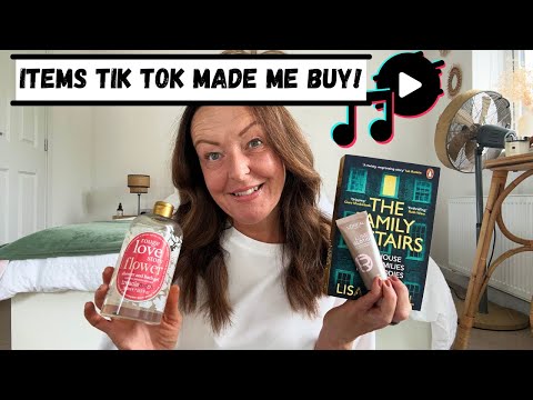 ITEMS TIKTOK MADE ME BUY!