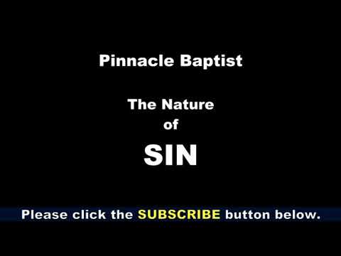 PBC   The Nature of Sin