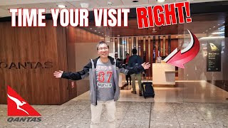 QANTAS LONDON LOUNGE at Heathrow Review - Timing is Everything!