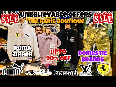 Unbelievable Offers 😱 | Upto 90% Off | Puma Zipper,Poloneck,Cargo | Branded Clothes in Mumbai