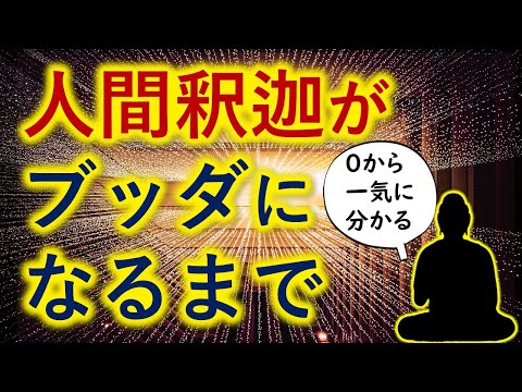 人間シャカが仏のさとりを開くまで【０から一気に分かる】