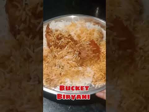 Bucket Biryani | Chicken Biryani | shorts | you tube shorts | Ruchula Harivillu