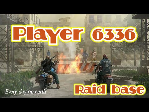 LDOE Player 6336 | Last day on earth | Raid base | 1.17.1 #Raid6336 #Ldoe6336