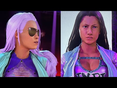 WWE 2K22: Womens Tournament, SemiFinals Round 1: Sophie vs ThegreatAJGV