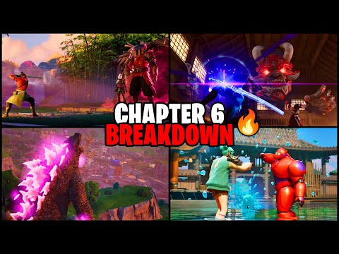 Fortnite Chapter 6 TRAILERS Reveal Everything NEW‼️🔥 (Full Breakdown)