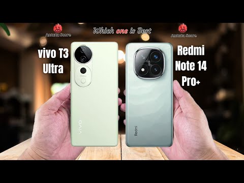 Vivo T3 Ultra vs Redmi Note 14 Pro Plus  Full comparison ⚡Which one is Best