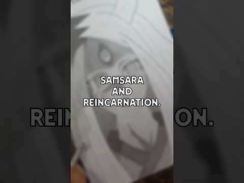 Naruto's connection to Hindu Mythology|B.T.S.|#shortsviral #narutoshippuden #pencilart