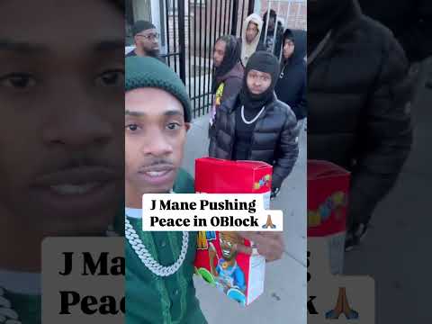 FYB J Mane Goes To OBLOCK To Push Peace #shorts #fybjmane #oblock