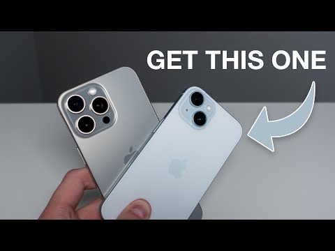 Why you should buy the base model iPhone 15 instead of 15 Pro