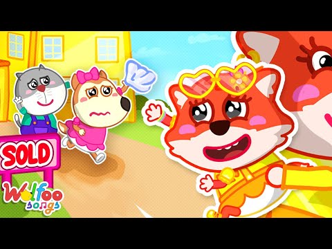 My Friend Moved Away - Friend Got A New House | Kids Songs & Nursery Rhymes @WolfooFamilySongs