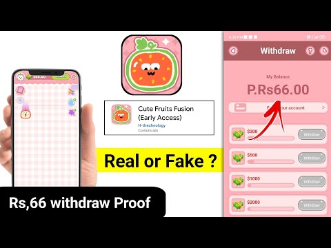 Cute Fruits Fusion App Real or Fake | Cute Fruits Fusion App | Cute Fruits Fusion App full Review