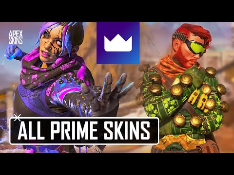 All Apex Legends Twitch Prime Skins released so far!