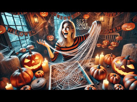 🕸️ Best Spider Webbing Decoration | Spider Web, 200 Square Ft, Halloween Decorations 🎃