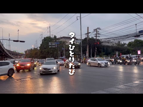 【タイ旅行】始まりはタイから‼︎ /  海外一人旅 / マレー半島縦断旅 / vlog