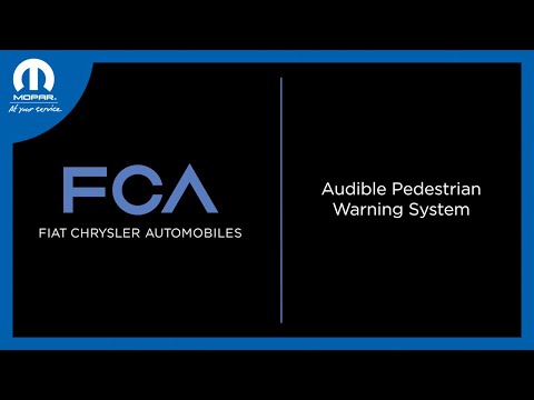 Audible Pedestrian Warning System | How To | 2024 FCA Hybrid Vehicles