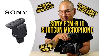 Sony ECM B10 Shotgun Microphone | Best Microphone for FX3