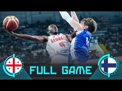 Georgia v Finland | Full Basketball Game | FIBA EuroBasket 2025 Qualifiers