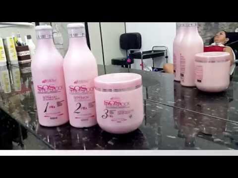 Tratamento de Reconstrução Capilar com SOS Nano-Shock da Hairline