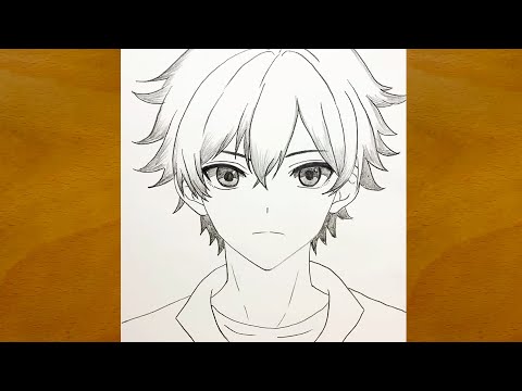 How to Draw an Anime Boy Step by Step || Easy Anime Drawing Tutorial for Beginners