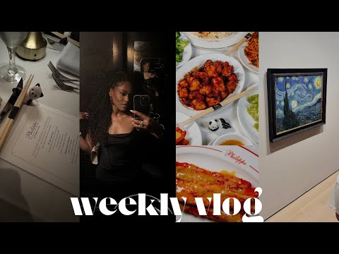 WEEKLY VLOG | MARRIED AT 21... 12 YEAR ANNIVERSARY, MUSEUM DATE, DINNER AT PHILIPPE CHOW + MORE